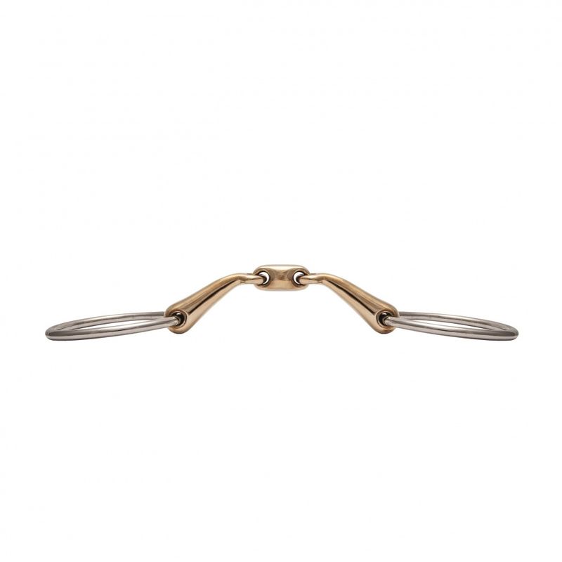 Stübben Steeltec Anatomic Loose Ring Snaffle 3-Delt Str. 12,5